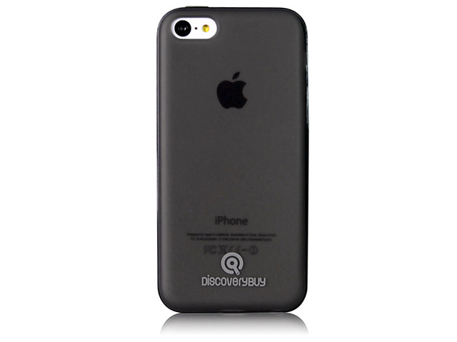 Чехол Discovery Buy Intelligent Dual Color Case для Apple iPhone 5C (черный, гелевый/пластиковый)