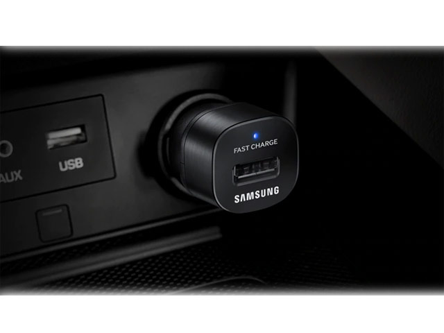 Зарядное устройство Samsung Car Charger Mini автомобильное (18W, черное, Fast Charging, USC Type C)