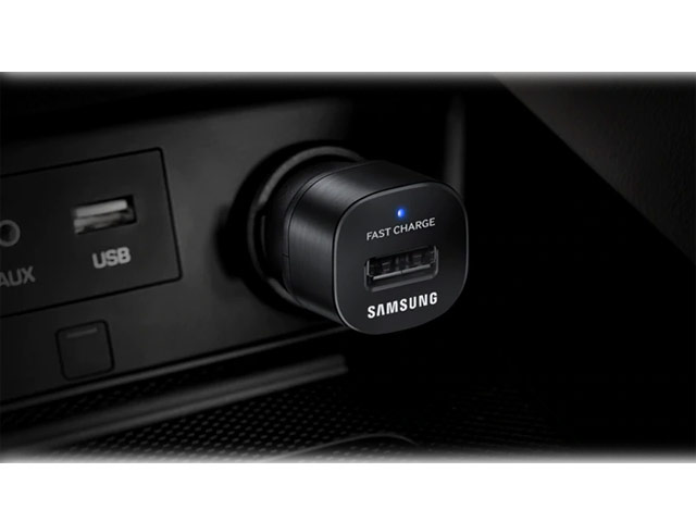 Зарядное устройство Samsung Car Charger Mini автомобильное (18W, черное, Fast Charging, USC Type C)