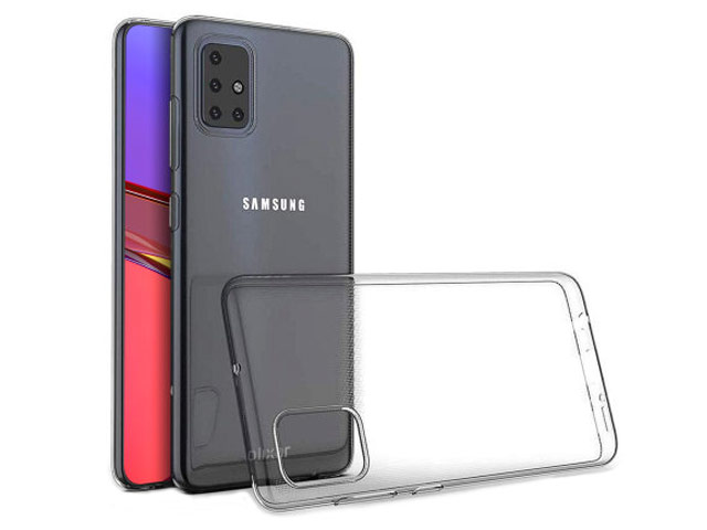 Чехол Yotrix UltrathinCase для Samsung Galaxy A51 (прозрачный, гелевый)