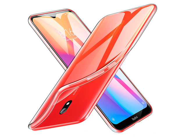 Чехол Yotrix UltrathinCase для Xiaomi Redmi 8A (прозрачный, гелевый)