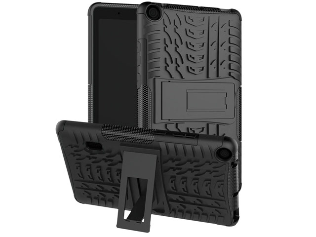 Чехол Yotrix Shockproof case для Huawei MediaPad T3 7.0 (черный, пластиковый)