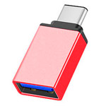 Адаптер Yotrix OTG-USB Adapter универсальный (USB Type C-USB 3.0, красный)