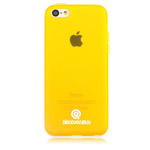 Чехол Discovery Buy Intelligent Dual Color Case для Apple iPhone 5C (желтый, гелевый/пластиковый)