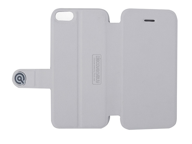 Чехол Discovery Buy Cloud Series Case для Apple iPhone 5C (белый, кожанный)