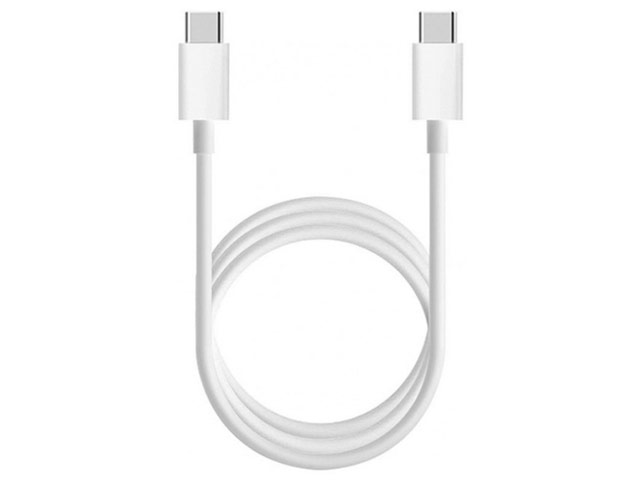USB-кабель Xiaomi USB-C Power Cable универсальный (USB-C, 1.5 метра, белый, 5.0A, 480Mbps)