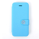 Чехол Discovery Buy Cloud Series Case для Apple iPhone 5C (голубой, кожанный)