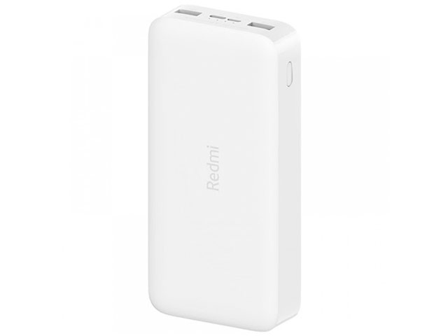 Внешняя батарея Xiaomi Redmi Power Bank универсальная (20000 mAh, 18W, Fast Charge, 2xUSB, USB-C, белая)