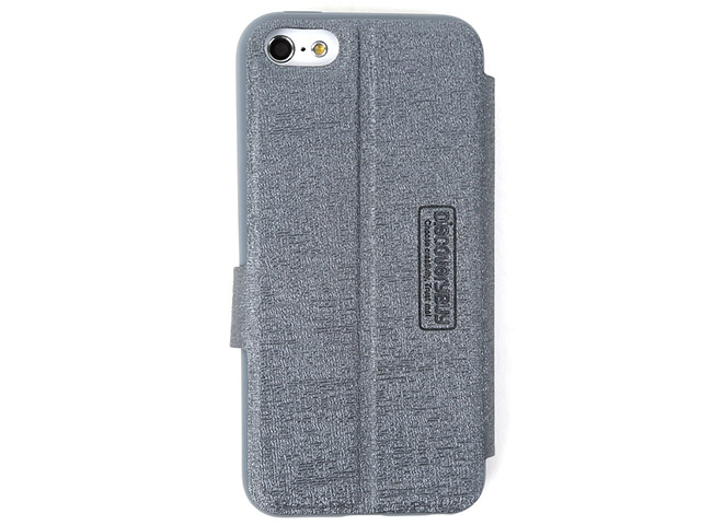 Чехол Discovery Buy Cloud Series Case для Apple iPhone 5C (серый, кожанный)