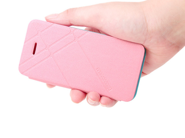 Чехол Discovery Buy Elegant Case для Apple iPhone 5C (розовый, кожанный)