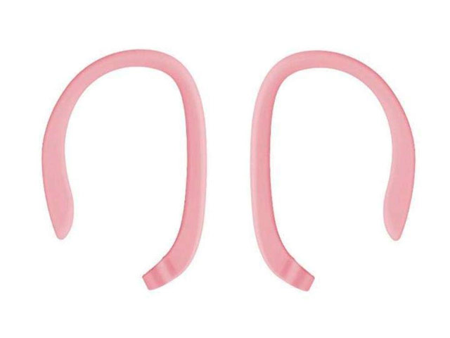 Держатель Yotrix Earhooks для Apple AirPods (розовый, силиконовый)