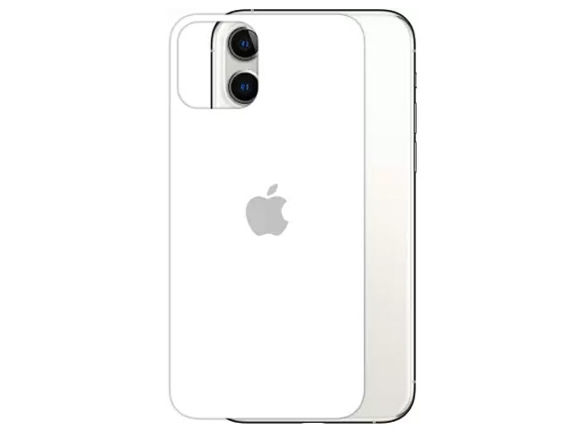 Защитное стекло Yotrix 3D SE Glass Protector для Apple iPhone 11 (заднее, белое)