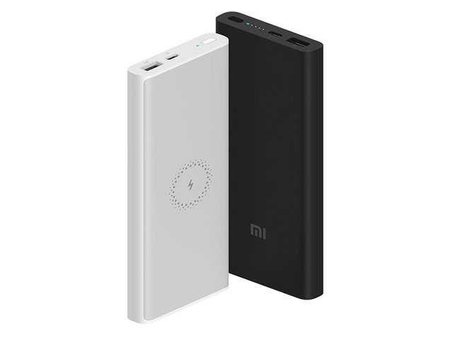 Внешняя батарея Xiaomi Mi Wireless Power Bank универсальная (10000 mAh, беспроводная зарядка, белая)