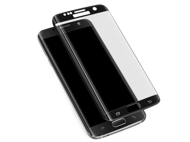 Защитная пленка Yotrix 3D SE Glass Protector для Samsung Galaxy S7 edge (стеклянная, черная)