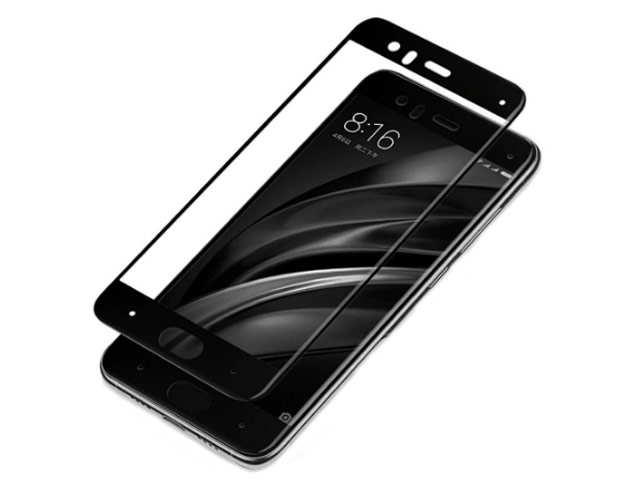 Защитная пленка Yotrix 3D SE Glass Protector для Xiaomi Mi 6 (стеклянная, черная)