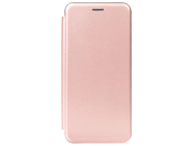 Чехол Yotrix FolioCase Plain для Apple iPhone 11 pro (розово-золотистый, кожаный)
