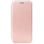 Чехол Yotrix FolioCase Plain для Apple iPhone 11 pro max (розово-золотистый, кожаный)