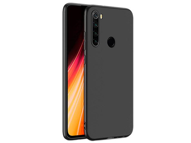 Чехол Yotrix UltrathinCase для Xiaomi Redmi Note 8 (черный, гелевый)