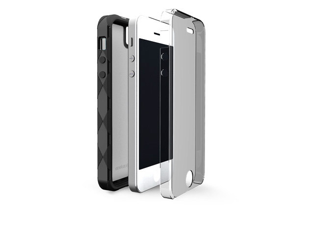 Чехол X-doria Defense 720 case для Apple iPhone 5/5S (черный, поликарбонат)