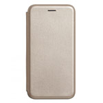 Чехол Yotrix FolioCase Plain для Samsung Galaxy S20 plus (золотистый, кожаный)