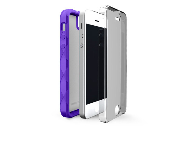 Чехол X-doria Defense 720 case для Apple iPhone 5/5S (фиолетовый, поликарбонат)
