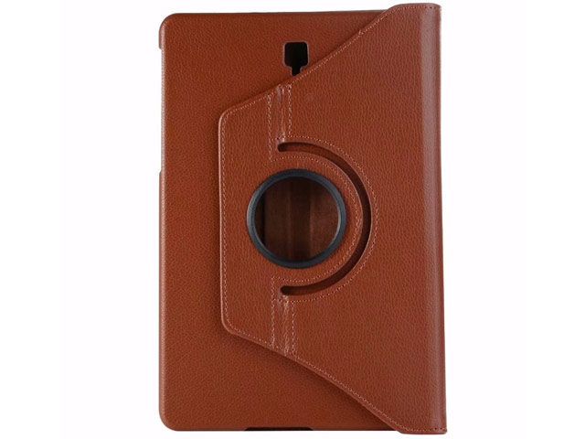 Чехол Yotrix FlipCase Rotation для Samsung Galaxy Tab S4 10.5 (коричневый, кожаный)