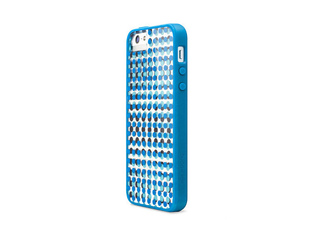 Чехол X-doria Scene Plus Case для Apple iPhone 5/5S (синий, пластиковый)