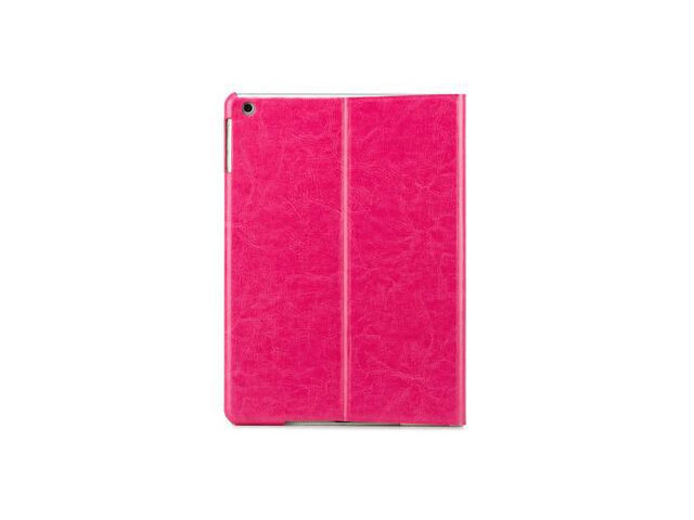Чехол RGBMIX Thaumaturgy Case для Apple iPad 2017/2018 (белый/розовый, кожаный)