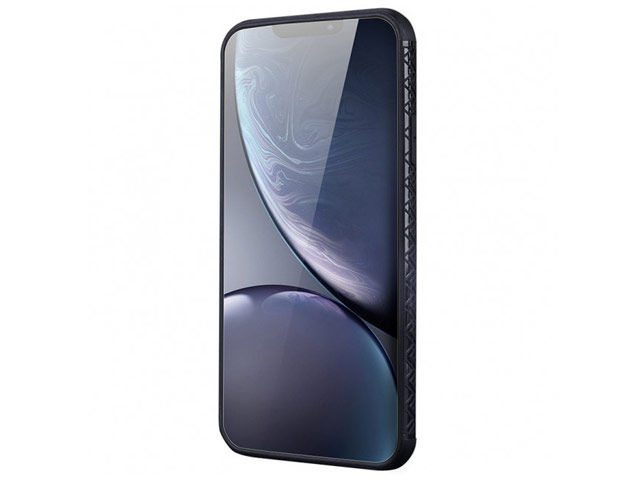 Чехол G-Case Carbon Fiber Shield Series для Apple iPhone 11 pro (черный, карбоновый)