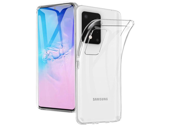 Чехол G-Case Cool Series для Samsung Galaxy S20 ultra (прозрачный, гелевый)