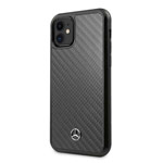 Чехол Mercedes-Benz Dynamic Line Real Carbon для Apple iPhone 11 (черный, карбон)