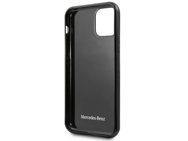 Чехол Mercedes-Benz Dynamic Line Real Carbon для Apple iPhone 11 (черный, карбон)