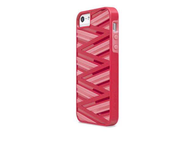 Чехол X-doria Rapt Case для Apple iPhone 5/5S (красный, пластиковый)