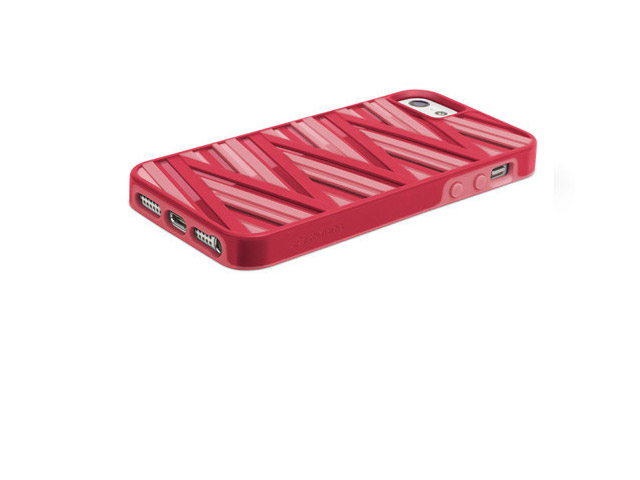 Чехол X-doria Rapt Case для Apple iPhone 5/5S (красный, пластиковый)