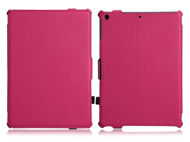 Чехол Yotrix FlipCase для Apple iPad 2017/2018 (розовый, кожаный)