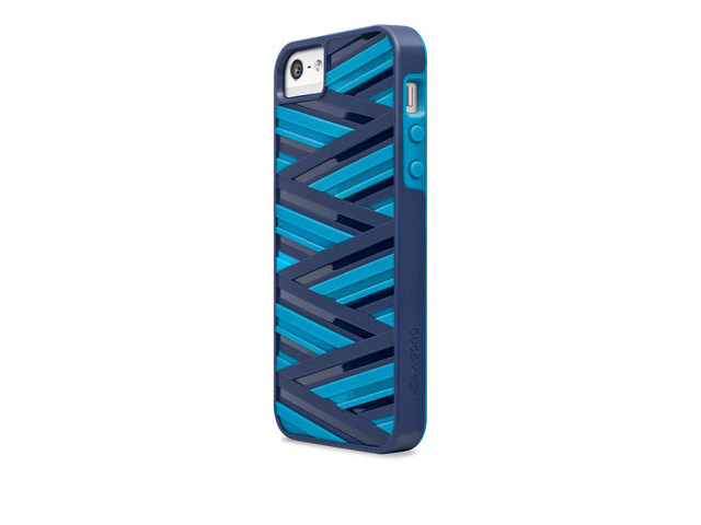 Чехол X-doria Rapt Case для Apple iPhone 5/5S (синий, пластиковый)