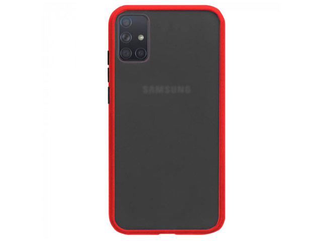Чехол Yotrix SceneCase для Samsung Galaxy A51 (красный, гелевый)
