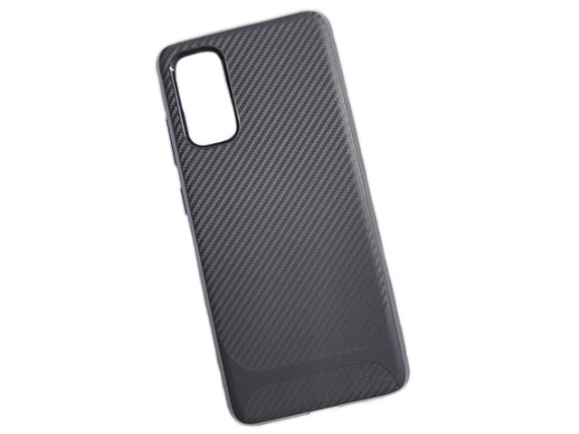 Чехол Yotrix CarbonCase для Samsung Galaxy S20 (черный, гелевый)