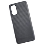 Чехол Yotrix CarbonCase для Samsung Galaxy S20 plus (черный, гелевый)