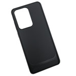 Чехол Yotrix CarbonCase для Samsung Galaxy S20 ultra (черный, гелевый)