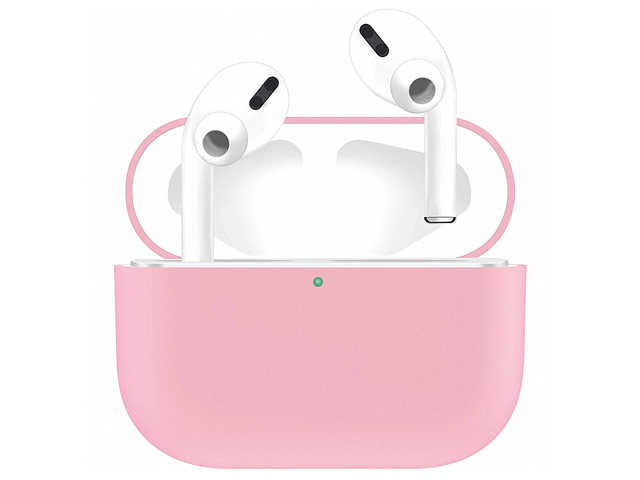 Чехол Totu TWS Pro Case для Apple AirPods pro (пудра, силиконовый)