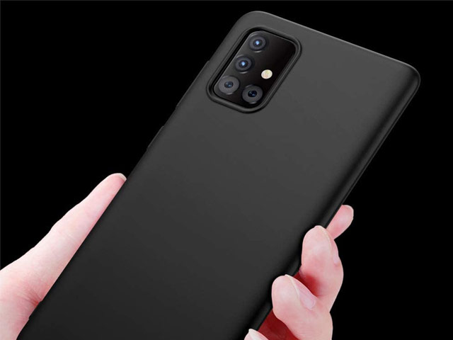 Чехол X-Level Guardian Case для Samsung Galaxy A71 (черный, гелевый)