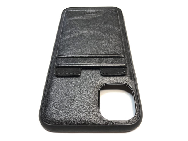 Чехол HDD Luxury Card Slot Case для Apple iPhone 11 pro (черный, кожаный)