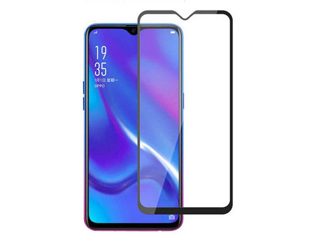 Защитное стекло Yotrix 3D Pro Glass Protector для Oppo Reno 3 (черное)