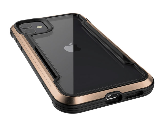 Чехол X-doria Defense Shield для Apple iPhone 11 (золотистый, маталлический)