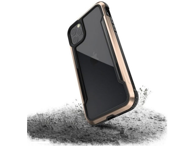 Чехол X-doria Defense Shield для Apple iPhone 11 pro (золотистый, маталлический)