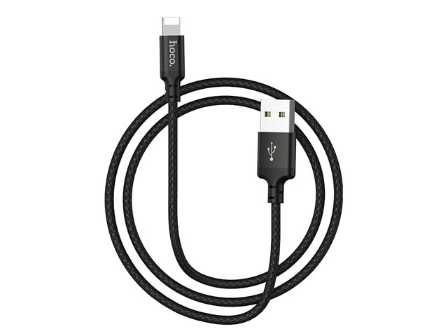 USB-кабель hoco Times Speed Cable X14 (Lightning, черный, 2 м)