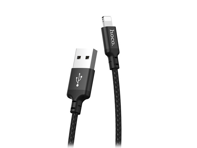 USB-кабель hoco Times Speed Cable X14 (Lightning, черный, 2 м)