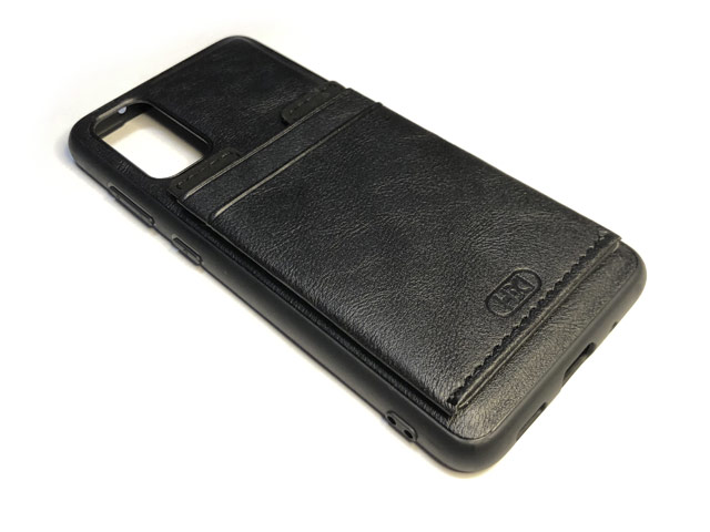 Чехол HDD Luxury Card Slot Case для Samsung Galaxy S20 plus (черный, кожаный)
