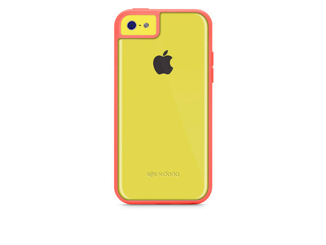 Чехол X-doria Scene Case для Apple iPhone 5C (красный, пластиковый)